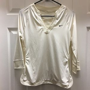 🎾 Nike Dri Fit Tennis 3/4 Sleeve Top
